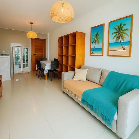 Vgfun-447 3 Quartos 2 Wcs Vista Mar Pe Na Areia Do Futuro Apartamento *