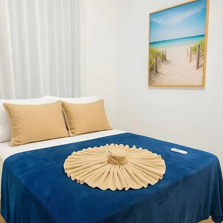 Vgfun-447 3 Quartos 2 Wcs Vista Mar Pe Na Areia Do Futuro Apartamento *
