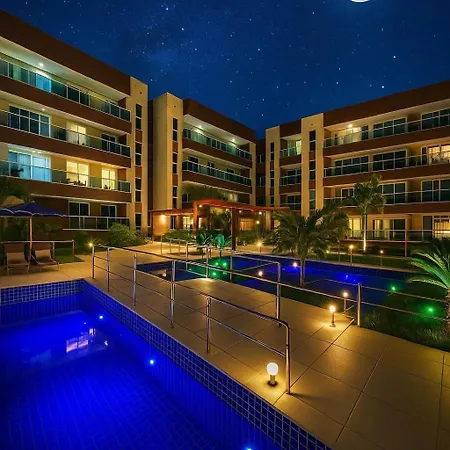 Vgfun-447 3 Quartos 2 Wcs Vista Mar Pe Na Areia Do Futuro Apartamento