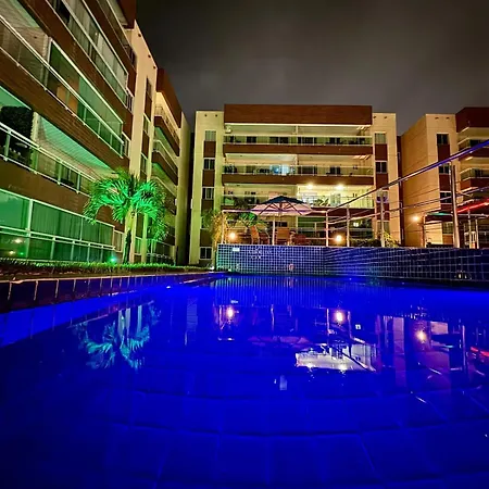 Apartamento Vgfun-447 3 Quartos 2 Wcs Vista Mar Pe Na Areia Do Futuro Fortaleza (Ceara)